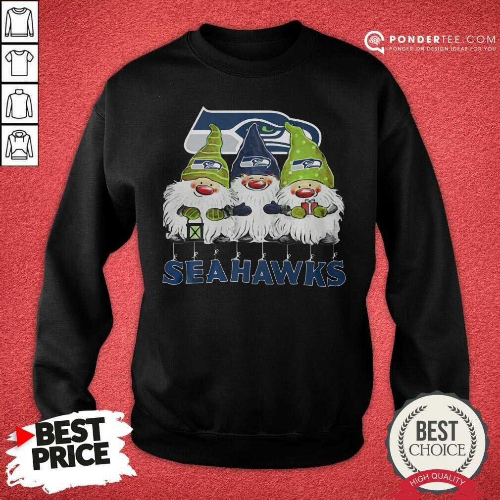 Good Seattle Seahawks Gnomies Christmas Shirt