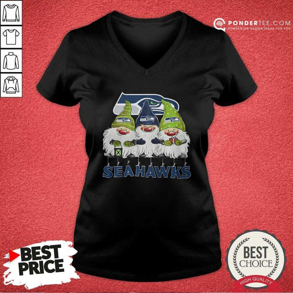Good Seattle Seahawks Gnomies Christmas Shirt