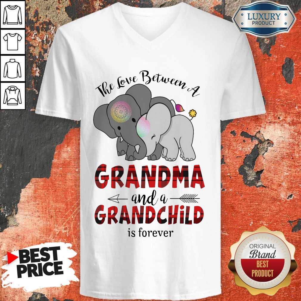 Good The Love Between A Grandma And A Grandchild Is Forever Shirts