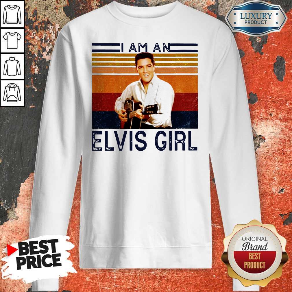 Grateful I Am An Elvis Girl Vintage Shirt