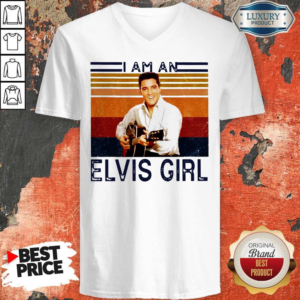 Grateful I Am An Elvis Girl Vintage Shirt