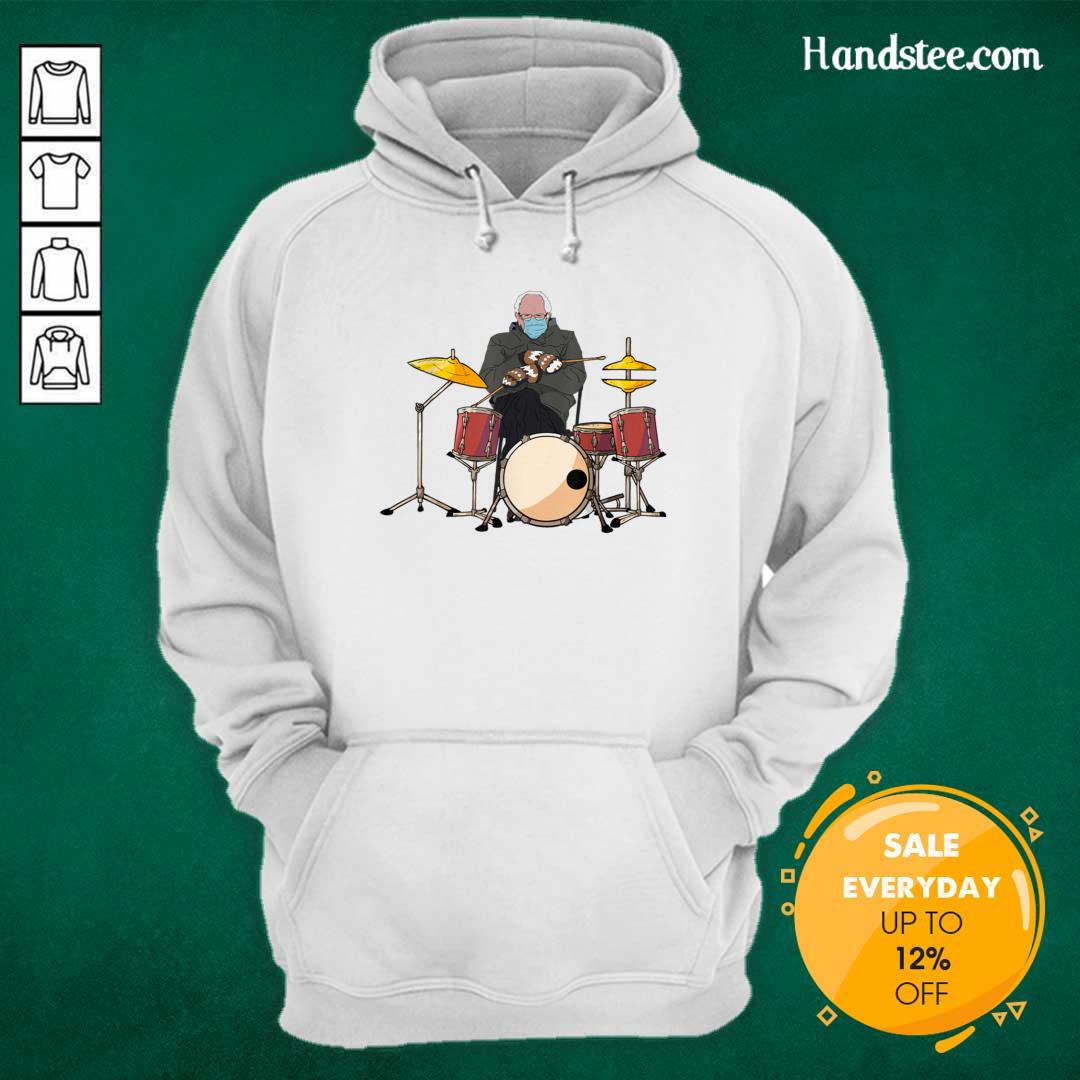 Great Bernie Sanders Drum Mittens Sitting 8 Shirt