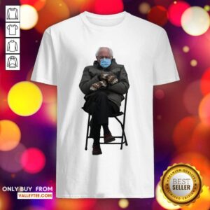 Pretty Bernie Sanders Mittens Sitting Inauguration Funny Meme Premium Classic Shirt