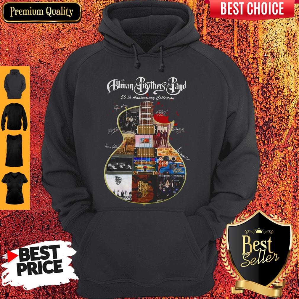 Guitar Allman Brothers Band 50th Anniversary Collection Signature Shirt