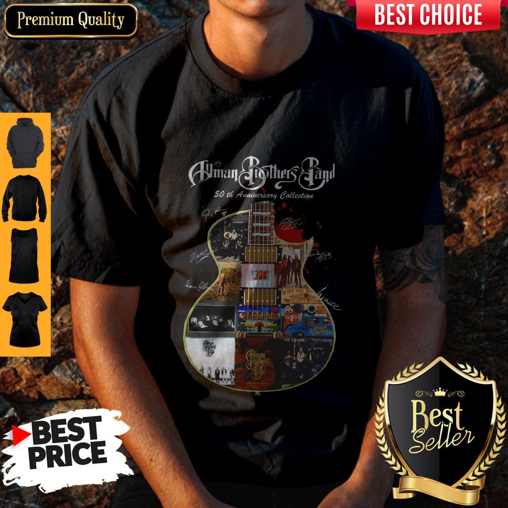 Guitar Allman Brothers Band 50th Anniversary Collection Signature Shirt