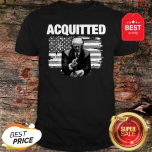 Official Donald Trump Acquitted America Flag Shirt