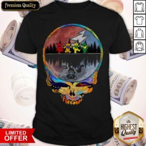 Colorful Skull Grateful Dead Shirt