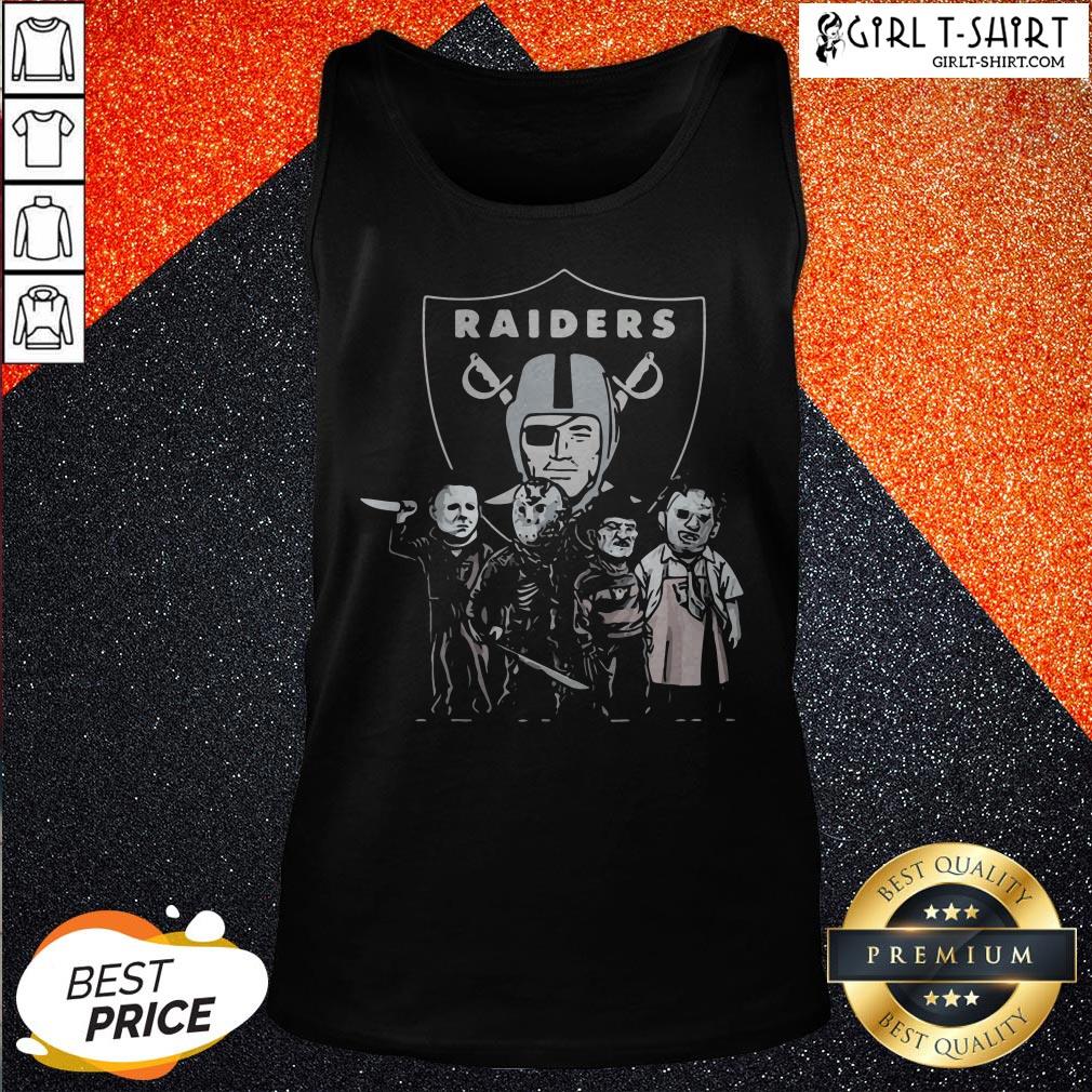 Halloween Horror Characters Oklahoma Raiders Shirt