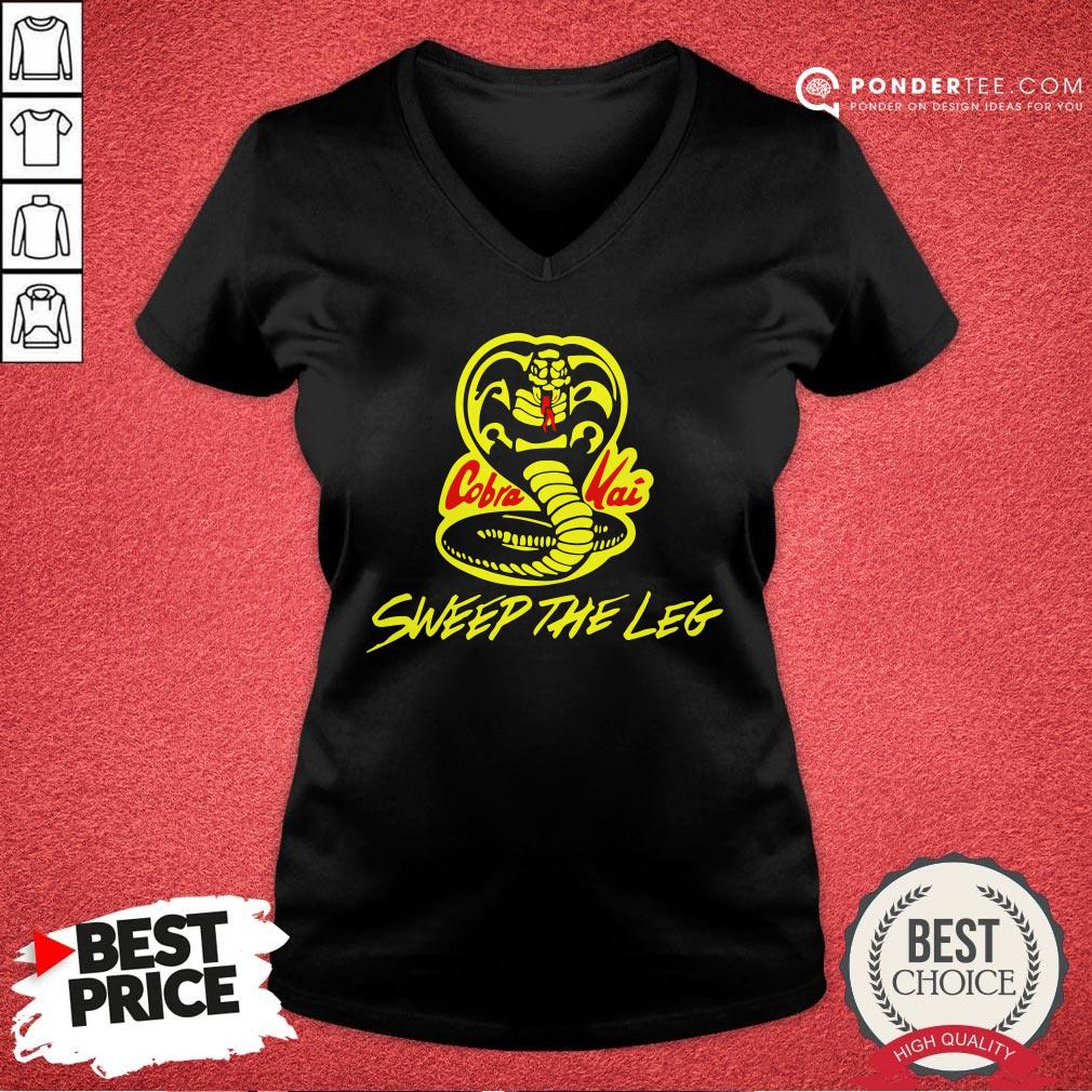 Happy Cobra Kai Sweep The Leg Shirt