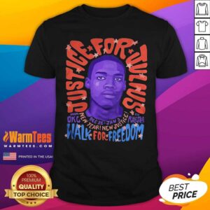 Good Justice For Julius Walk For Freedom Shirt