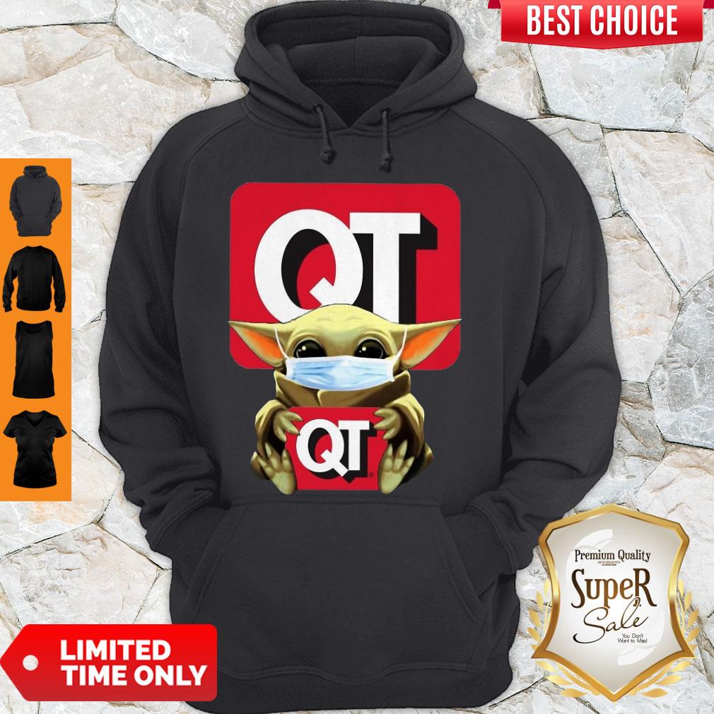 Awesome Baby Yoda Mask QuikTrip COVID-19 Shirt