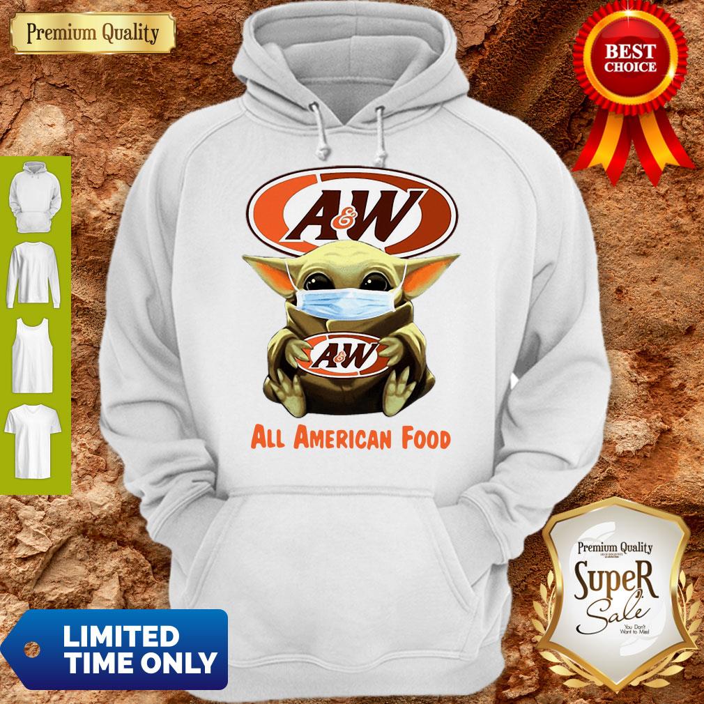Baby Yoda Mask A&W Restaurants All American Food Coronavirus Shirt