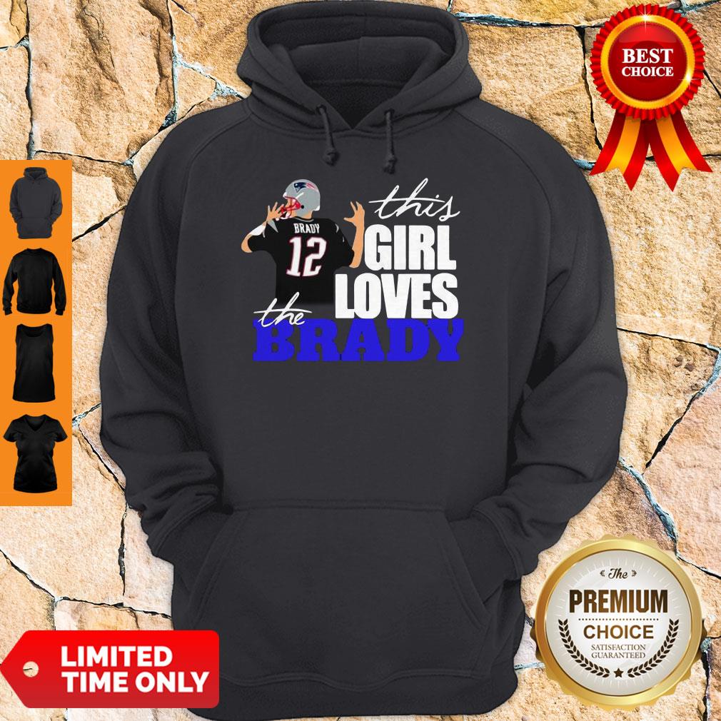 Official This Girl Loves The Brady 12 Signature Shirt