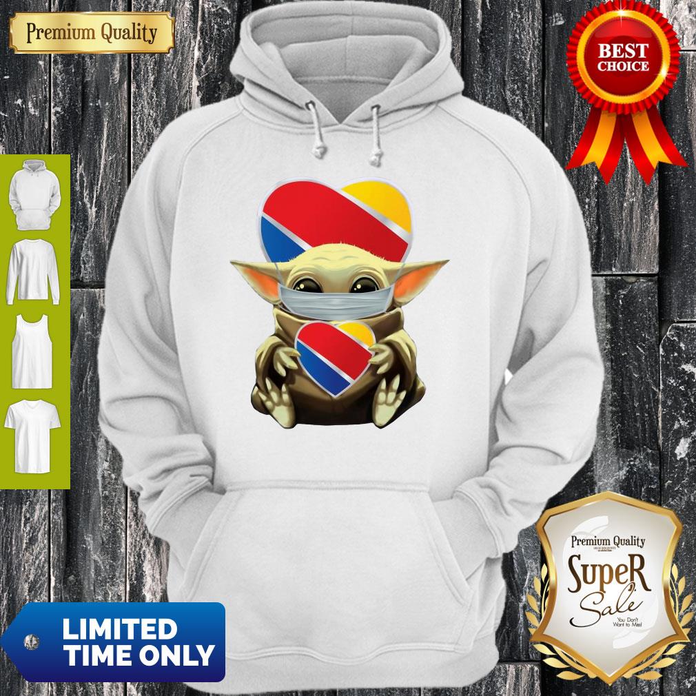 Good Baby Yoda Mask Hug Southwest Airlines Shirt