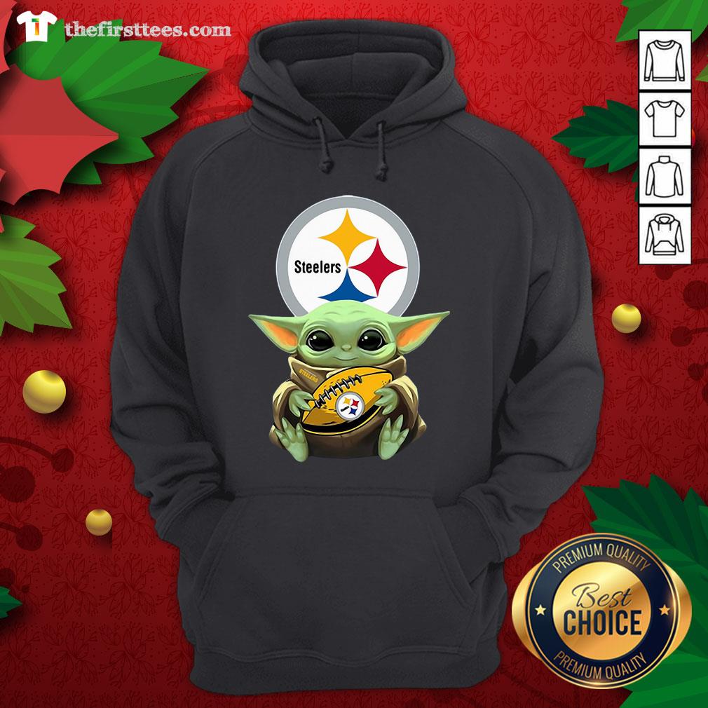 Grateful Star Wars Baby Yoda Hug Pittsburgh Steelers Shirt