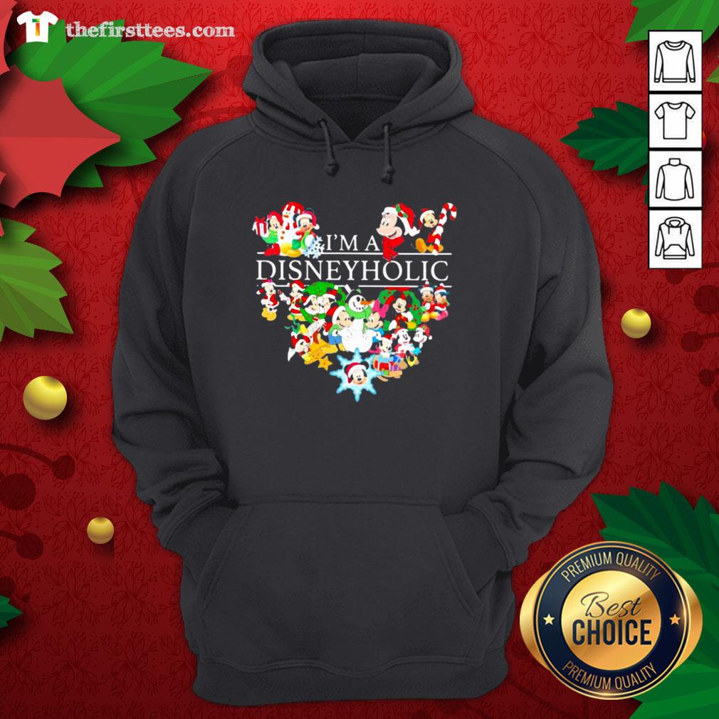 Colorful I’m A Disney Holic Heart Mickey Mouse Shirt