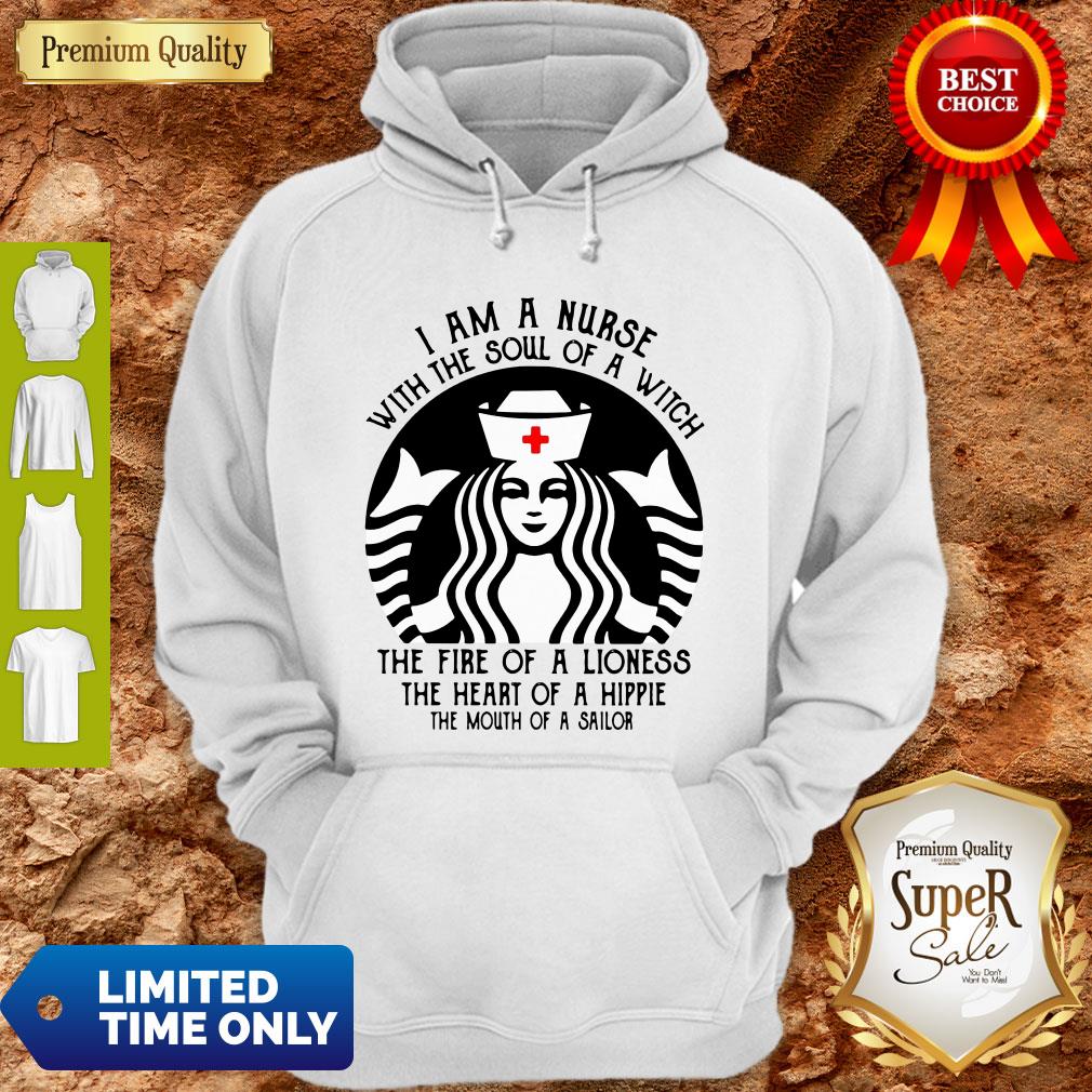 Starbuck Nurse I Am A Nurse With The Soul Of A Witch Shirt