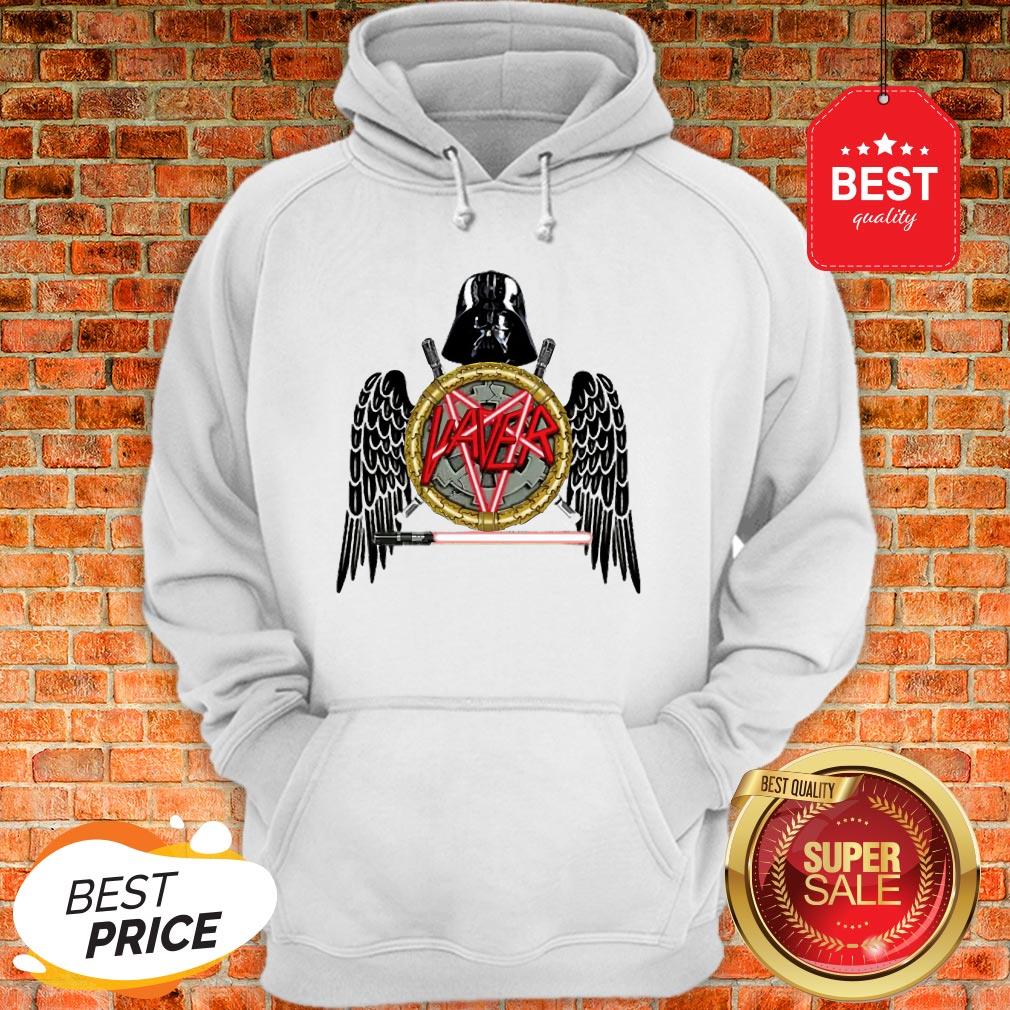 Official Slayer Logo Mashup Darth Vader Star Wars Shirt