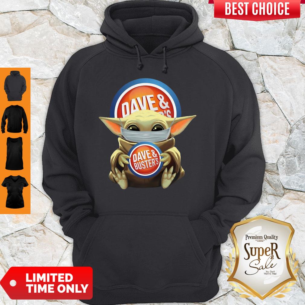 Nice Baby Yoda Face Mask Dave And Busters Shirt