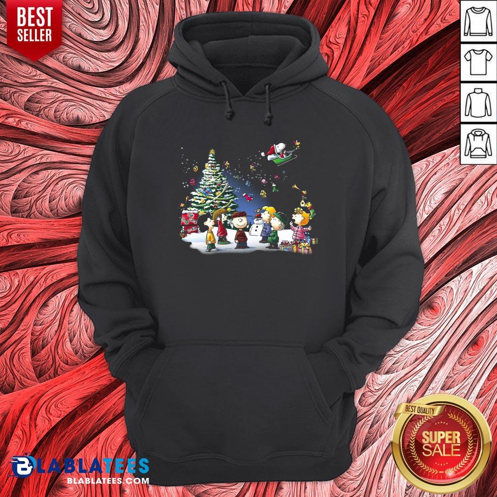 Lovely The Peanuts Light Merry Christmas Shirt