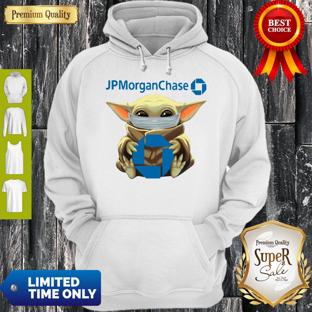 Star Baby Yoda Mask Hugging Jp Morgan Chase Shirt