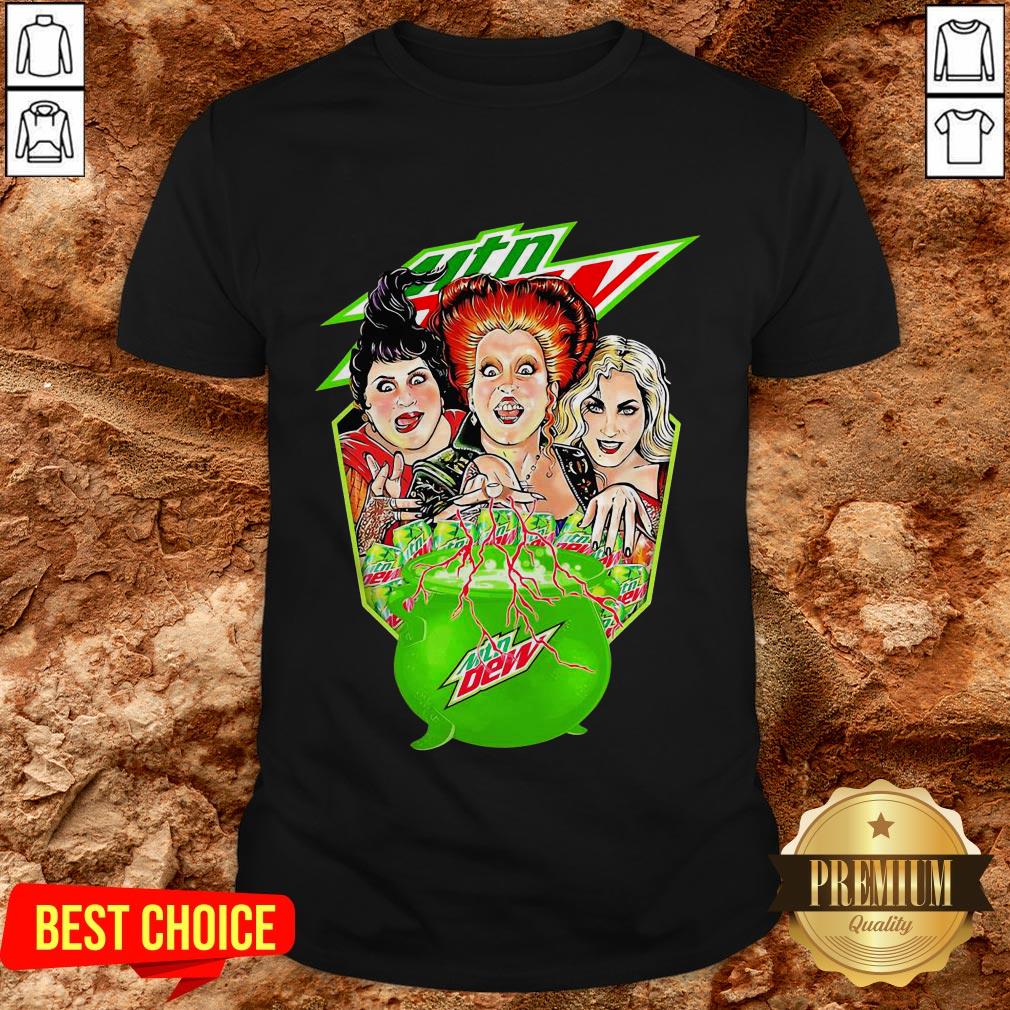 Hot Halloween Hocus Pocus Mtn Dew Shirt