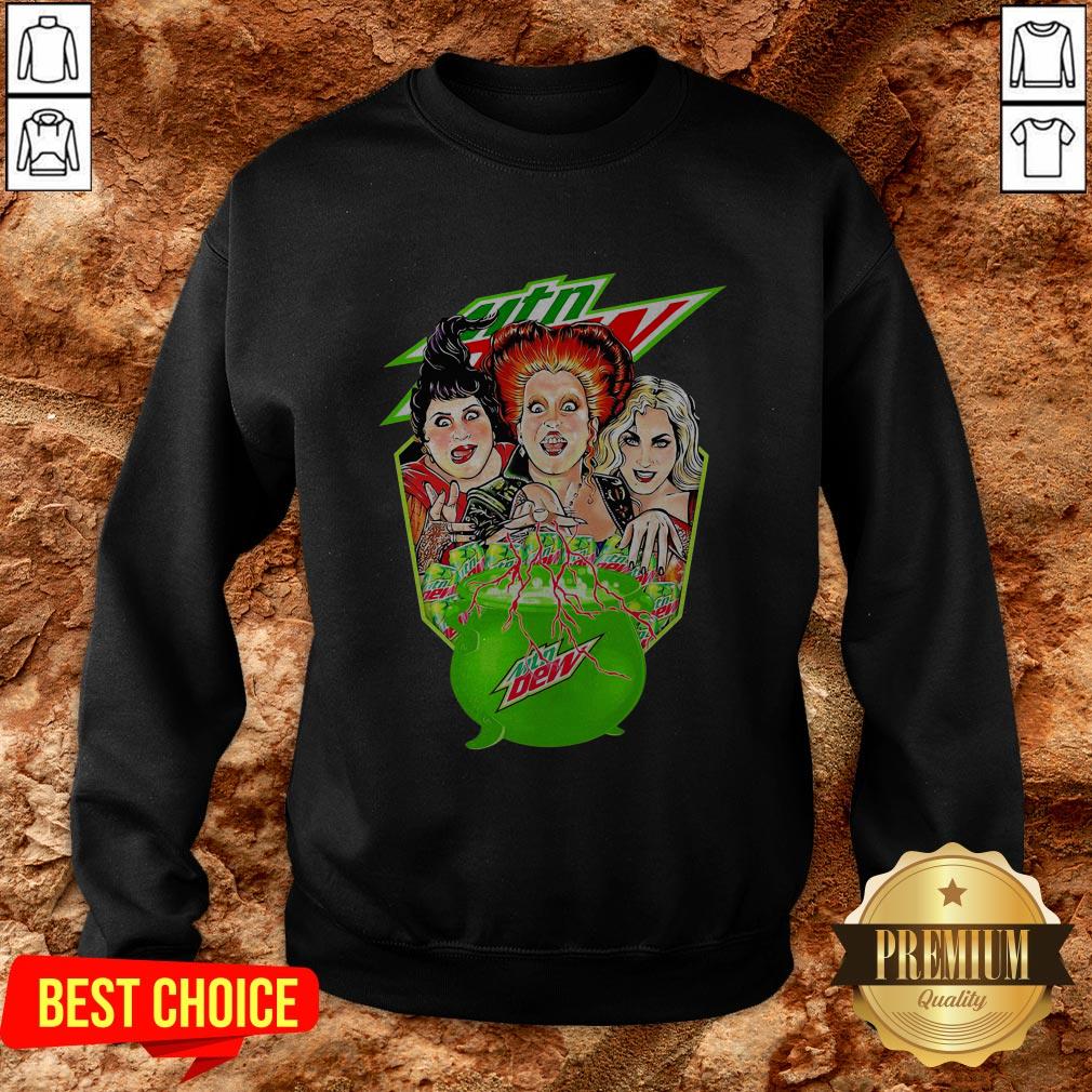Hot Halloween Hocus Pocus Mtn Dew Shirt