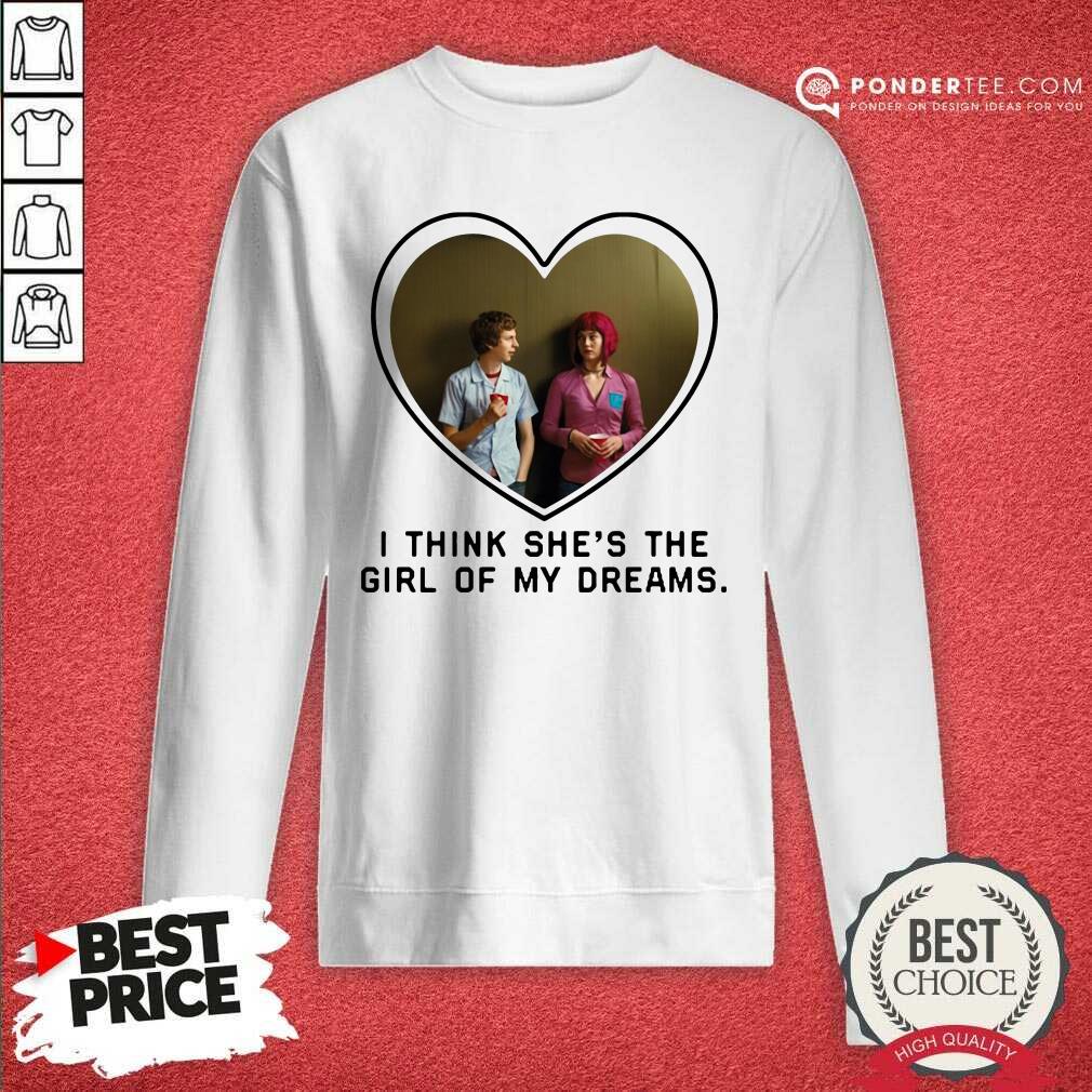 Hot Michael Cera And Mary Elizabeth I Think Shes The Girl Of My Dreams Shirt