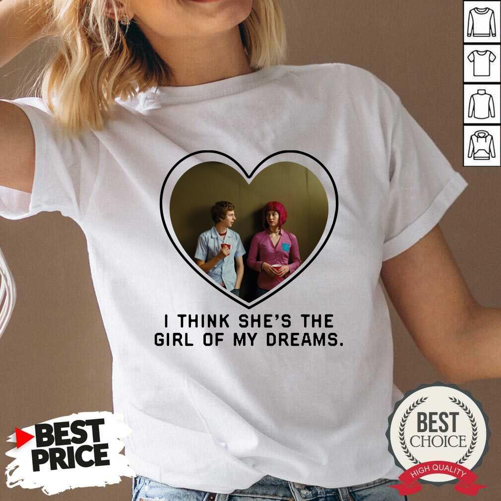 Hot Michael Cera And Mary Elizabeth I Think Shes The Girl Of My Dreams Shirt
