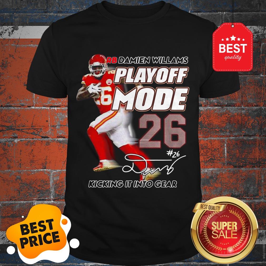 Hot Red Damien Williams Playoff Mode Chiefs Shirt