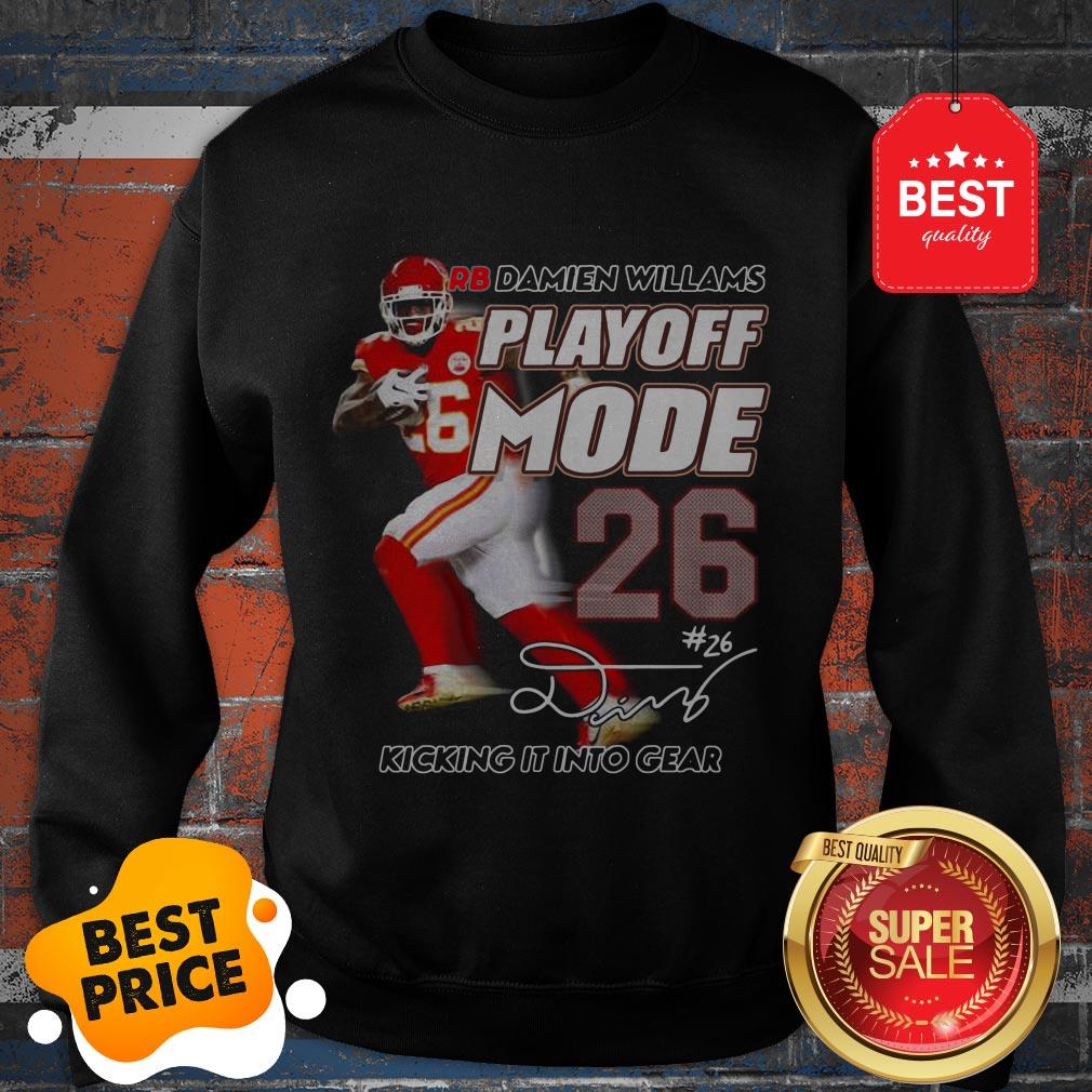 Hot Red Damien Williams Playoff Mode Chiefs Shirt