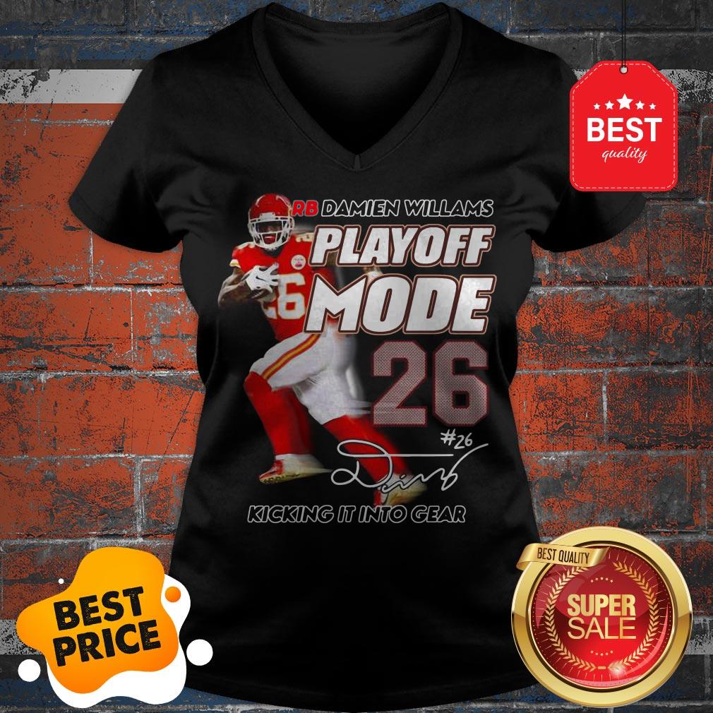 Hot Red Damien Williams Playoff Mode Chiefs Shirt