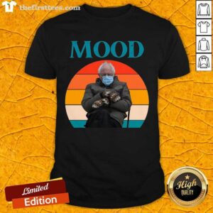 Original Mood Funny Bernie Sanders Mittens Meme Inauguration Shirt