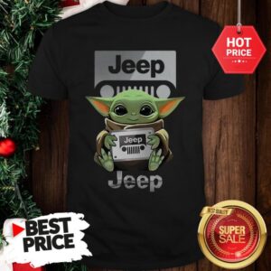 Official Baby Yoda Hug Jeep Shirt