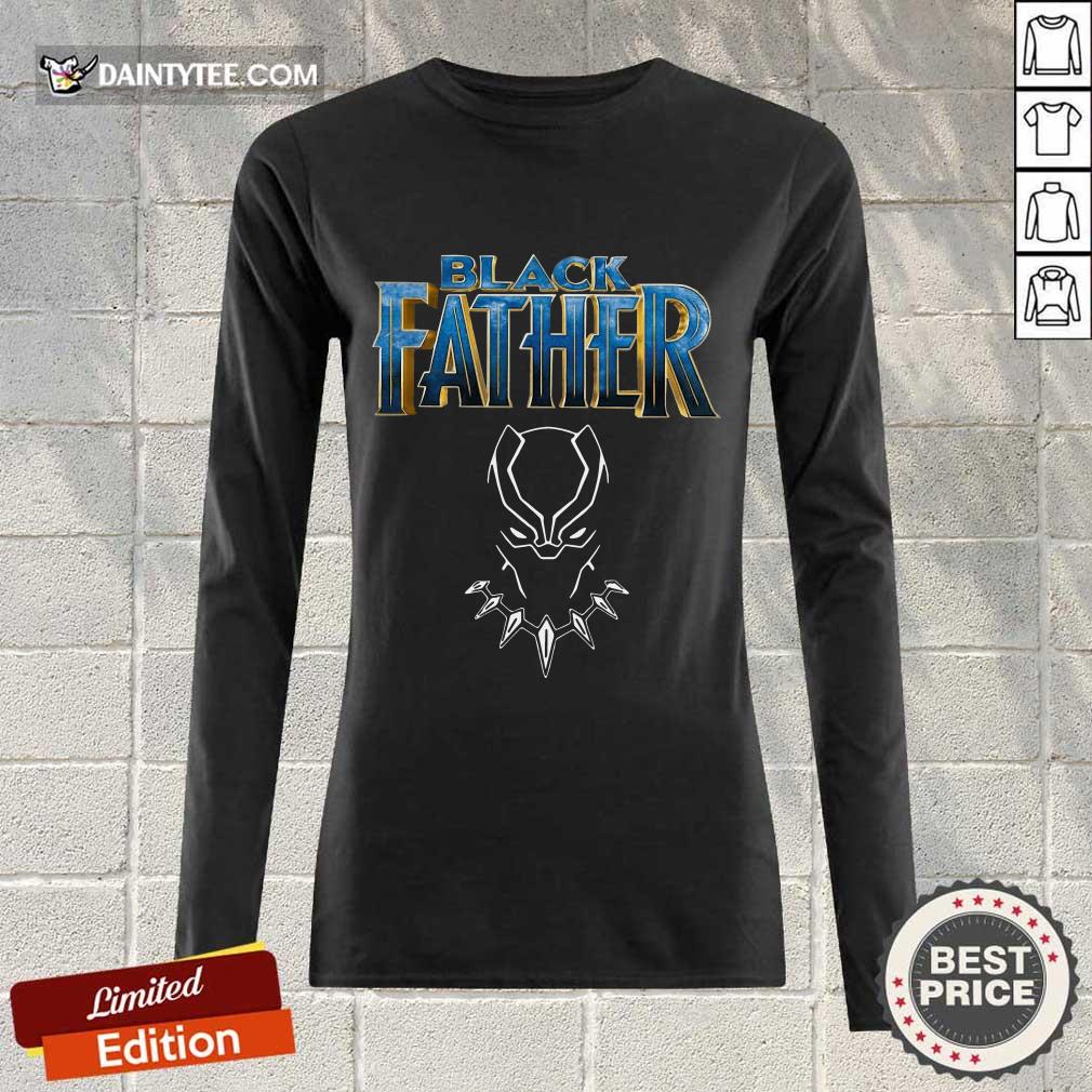 Iron Man Black Father Shirt