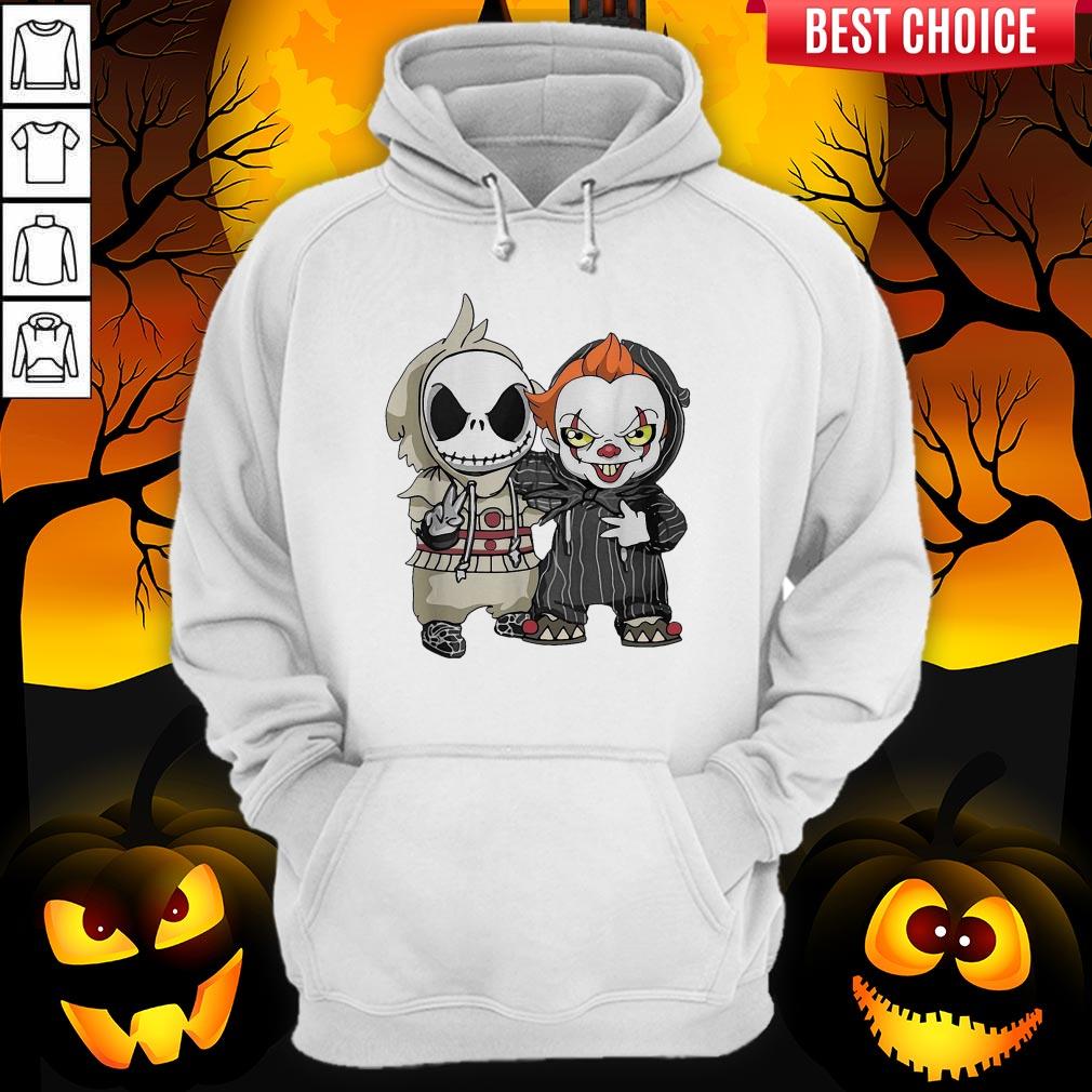 Jack Skellington And Pennywise Friend Happy Halloween Shirt