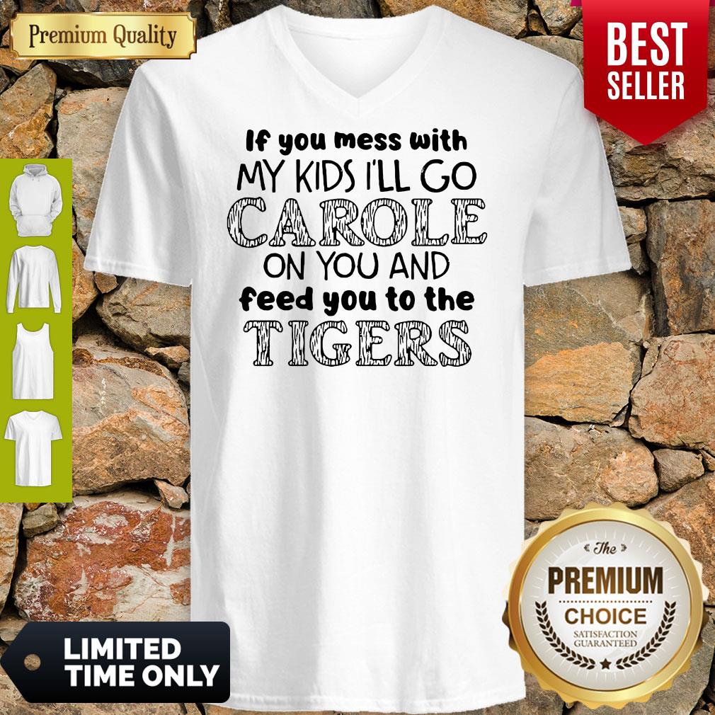 Joe Exotic Tiger Ill Go Carole On You And Feed You To The Tigers Shirt