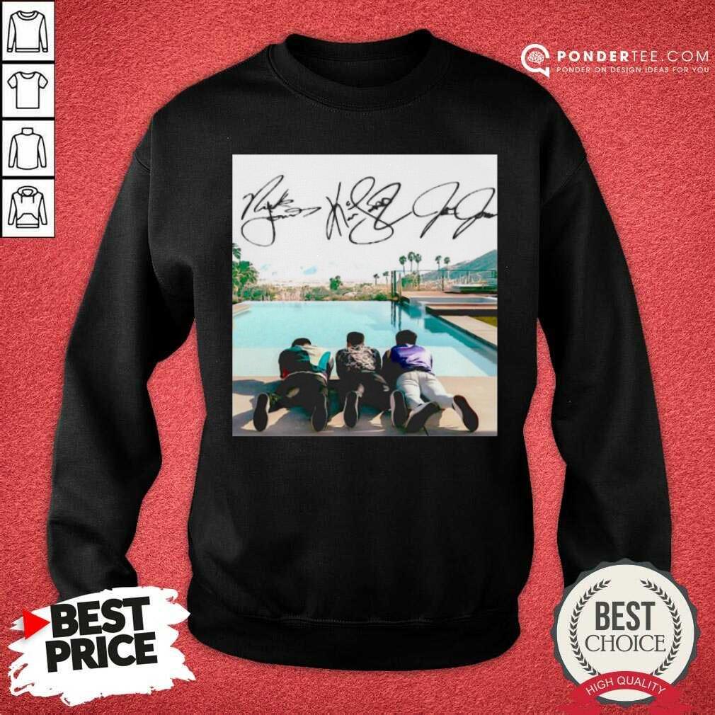 Jonas Brothers Tour Music Signatures Shirt