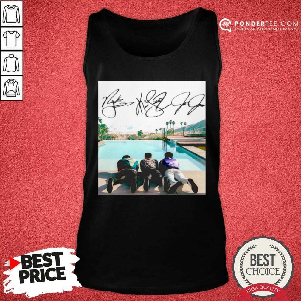 Jonas Brothers Tour Music Signatures Shirt