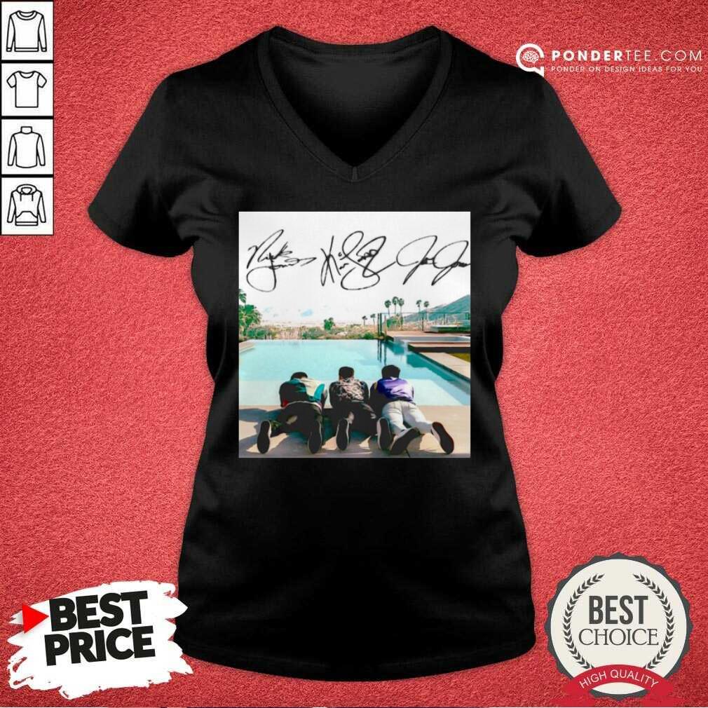 Jonas Brothers Tour Music Signatures Shirt