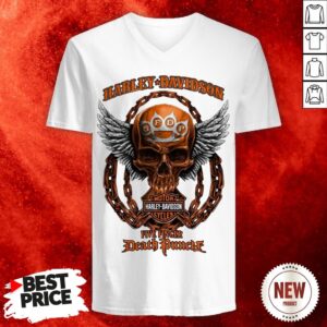 Skull Harley Davidson Motorcycles Five Finger Death Punch Shirt