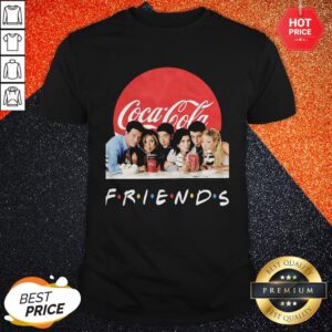Love Friends Character Coca Cola Shirt