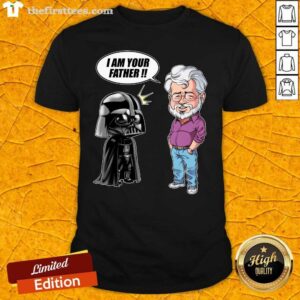 Cute Star Wars Darth Vader And George Lucas I Am Your Father Shirt