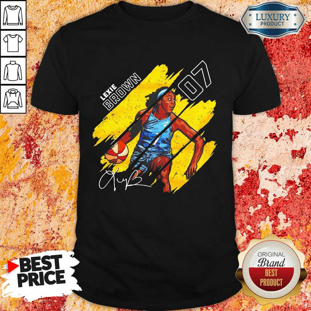 Lexie Brown Chicago WNBA Cotton Signature Shirt