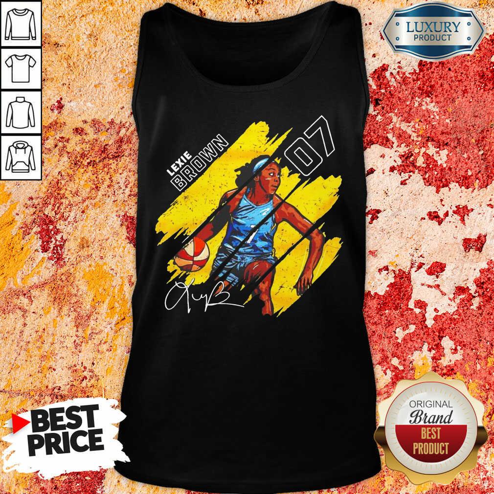 Lexie Brown Chicago WNBA Cotton Signature Shirt