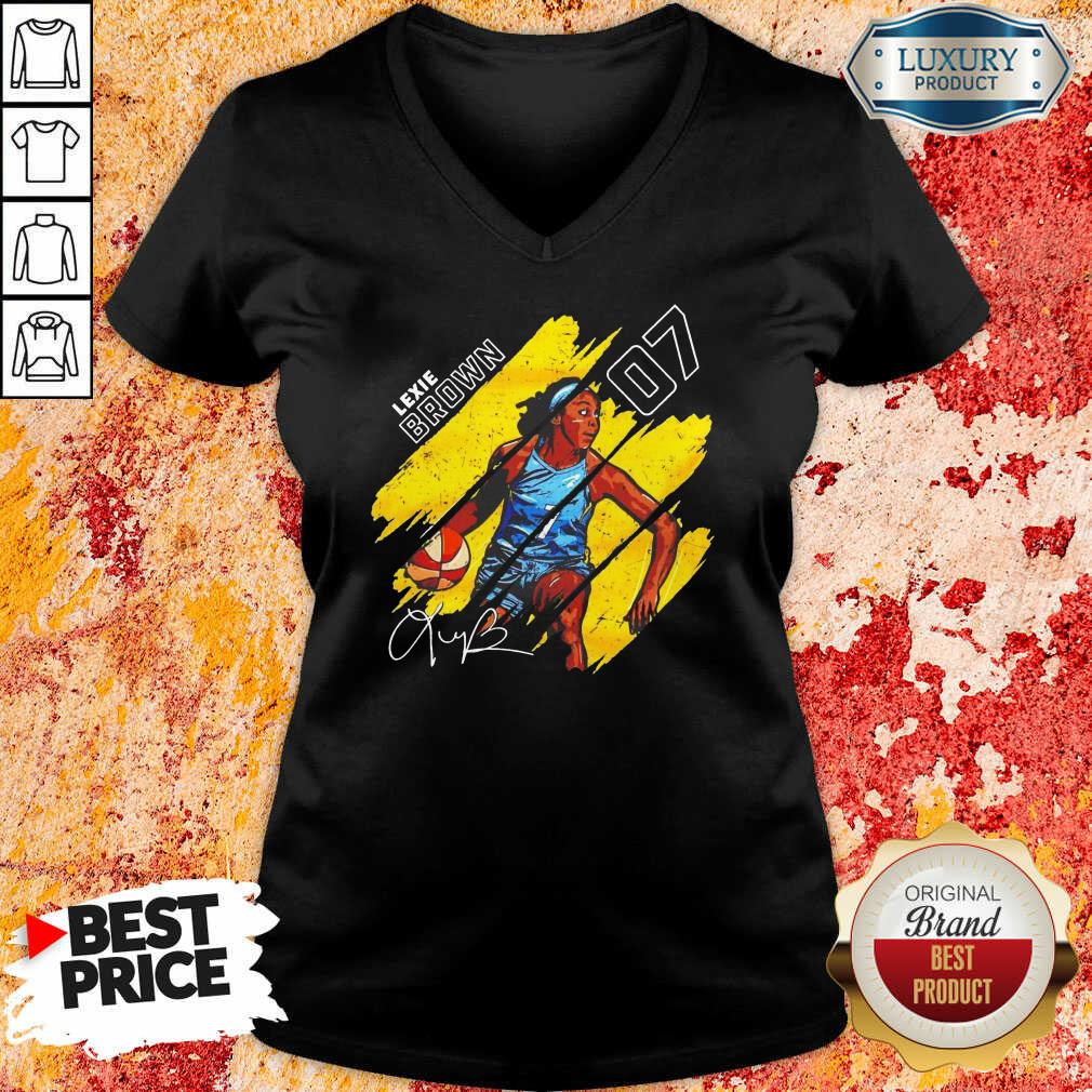 Lexie Brown Chicago WNBA Cotton Signature Shirt