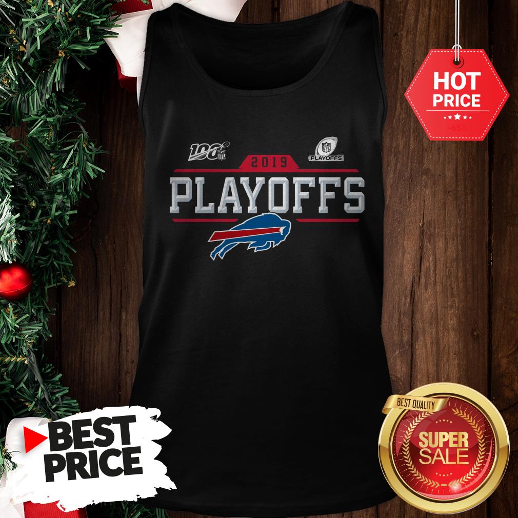Like Buffalo Bills Logo 2019 100 NFL Playoffs Shirt