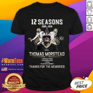 Perfect 12 Seasons 2009 Thomas Morstead Shirt