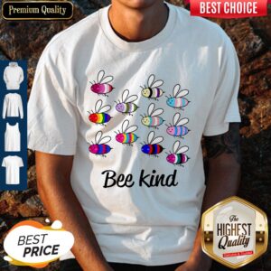 Premium LGBT Bee Kind Shirt