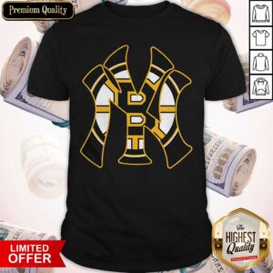 Nice New York Yankees And Boston Bruins Shirt